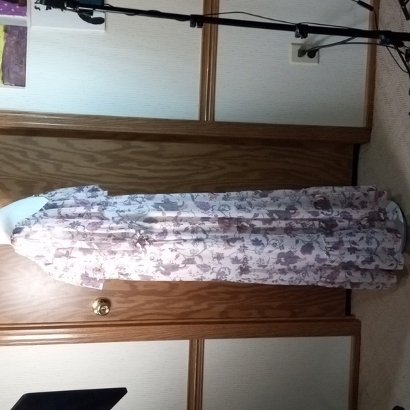 Torrid Pink andMaxi Sundress.  Boho, Artsy, Wedding Guest, Cottage Core, Cruise - Picture 6 of 9